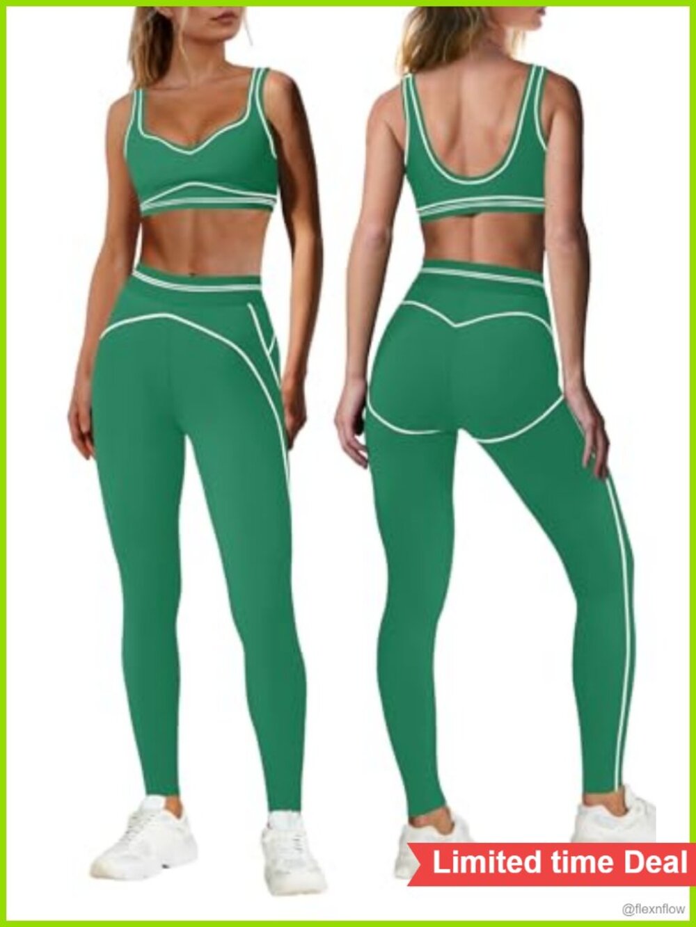 2 Piece Workout Sets Yoga Sets Gym Outfits Women Activewear